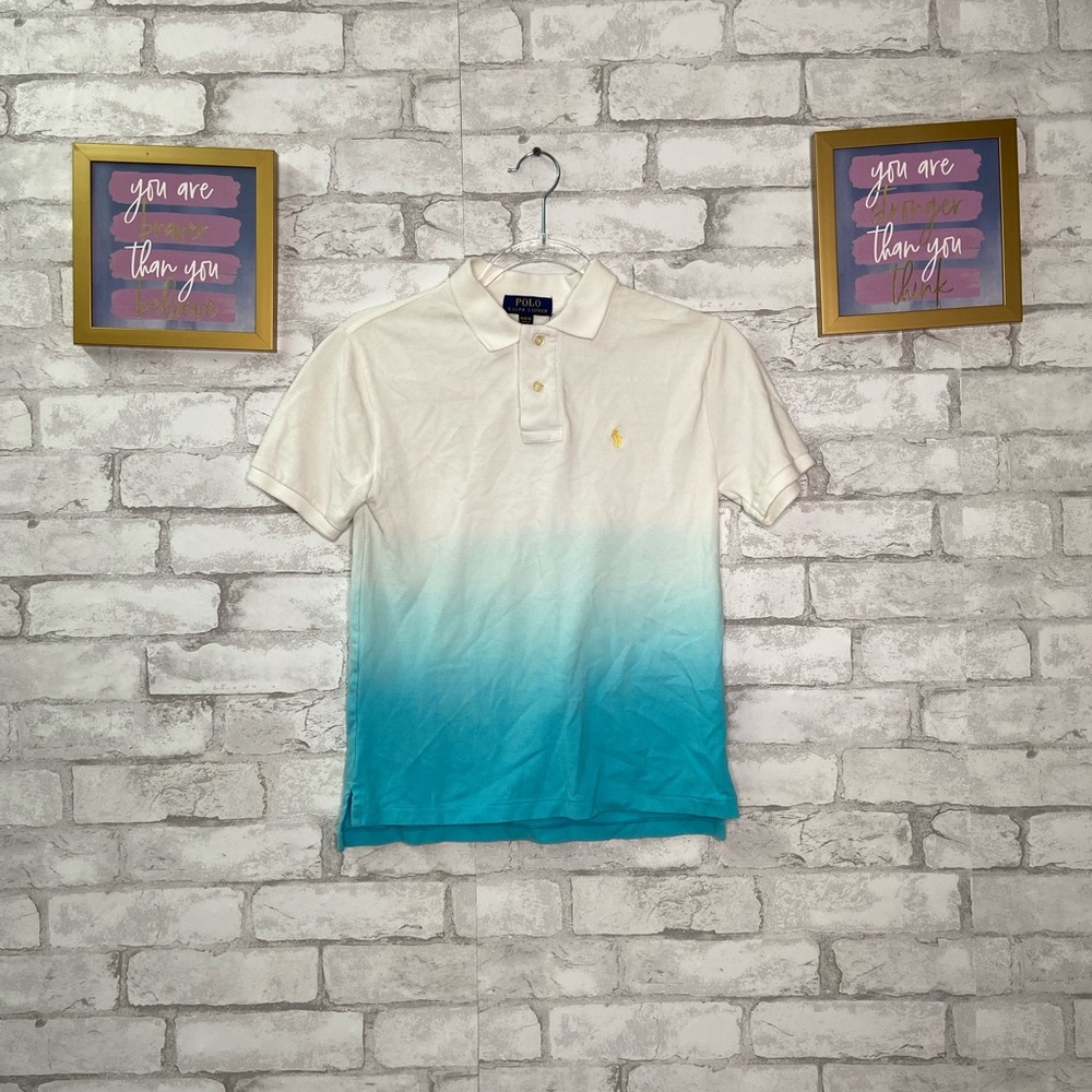 White to Blue Polo Ralph Lauren